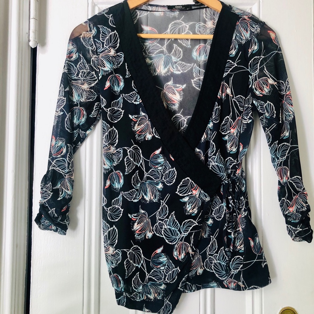 Sheer blouse